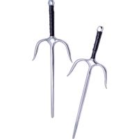 Master Cutlery Chrome Octagon Sai Set