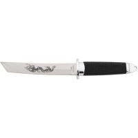 Master Cutlery Black Dragon Tanto Fixed Blade Knife, 5.125in
