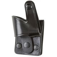 Monadnock 3750/3752 PR-24 Leather Swivel Holder, Plain Black