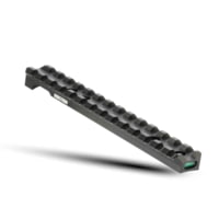 Monstrum Scopes / Optics Ruger 10/22 Extended 14 Slot Picatinny Rail Mount w/ Integrated Level Bubble