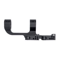 Monstrum Slim Profile Series Offset Dual Ring Picatinny Scope Mount, 1in