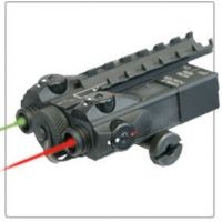 Morovision DBAL Visible Laser 635nM, Infrared Laser 835nM, Short or Long Top Rail, Quick Release Throw Lever Mount or Knurled Thumb Screw Mount