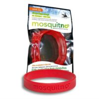 Mosquitno Mosquito Repellent Wristband, Red