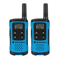 Motorola T100 Alkaline 2 Way Radio, Pack of 2