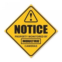 Moultrie Feeders Camera Surveillance Signs
