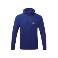-SHED, Mountain Equipment Solar Eclipse Hooded Zip Tee, Mens Midlayers
