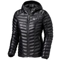 Mountain Hardwear Ghost Whisperer Down Hooded Jacket Clearance - Women's-Black-Large