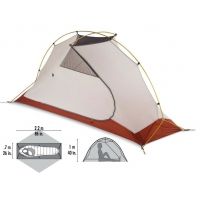 MSR Hubba HP Tent - 1 Person, 3 Season