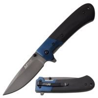 Mtech Manual Folding Knive, 3in Blade, G10 Handle, 3CR13 Blade Knive