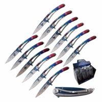 Mtech MT-ZOD12 3.75in Manual Folding Knife Set