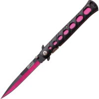Mtech Stiletto A/O Pink Folding Knife