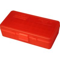MTM 50 Round 45ACP/10MM Red Pistol Ammo Box
