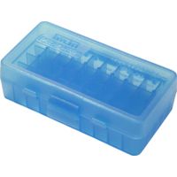 MTM 50 Round 9MM-380 Blue Pistol Ammo Box