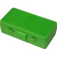 MTM 50 Round 9MM/380 Green Pistol Ammo Box