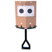 MTM Black Target Stand