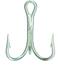 Mustad Classic Treble Hook, Size 4, 1X Short Shank, 3X Strong, Ringed Eye