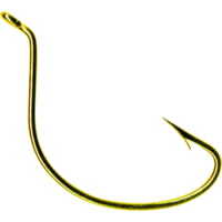 Mustad Classic Wide Gap Hook, Hollow/Slightly Reversed Point, Offset, Up Eye