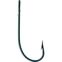 Mustad Classic Worm Hook, Knife Edge Point, 2 Sliced Shank, Sproat Bend, Ringed Eye