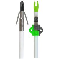 Muzzy Fish Arrow W/gar Point Nock &amp; Bottle Slide 1ea