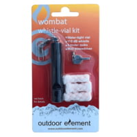 My Medic Wombat Whistle-Vial Kit Accessory Kit 2.63 inch Firestarters