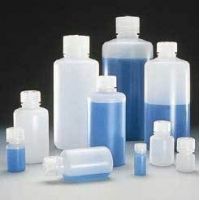 Nalge Nunc Boston Round Bottles, Case of 50, HDPE, Narrow Mouth, NALGENE 312002-0032