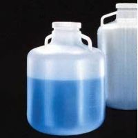 Nalge Nunc Carboys with Handles, Wide Mouth, Low-Density Polyethylene, NALGENE 2234-0050