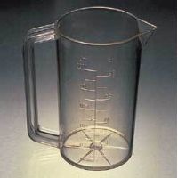 Nalge Nunc Graduated Transparent Beakers with Handle, PMP, NALGENE 1223-3000