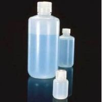 Nalge Nunc Low-Particulate Bottles, High-Density Polyethylene, Narrow Mouth, with Screw Caps, NALGENE 382099-0250