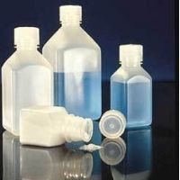 Nalge Nunc Square Bottles, High-Density Polyethylene, Narrow Mouth, NALGENE 2018-0250