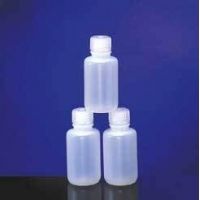 Nalge Nunc Bottles, High-Density Polyethylene, Narrow Mouth 400101-0008, Pack of 12