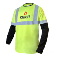National Body Armor Knox Fr High Visibility Crew Shirt AD4836B4