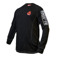 National Body Armor Knox Fr Long Sleeve Crew Shirt - Black FDA7EE36