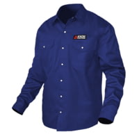 National Body Armor Knox Fr Shirt Navy Blue With Pearl Snap Buttons 0E3255DA