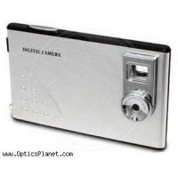Naxos 1.3MP Credit Card Size Silver Slim Digital Camera Mini Gadget
