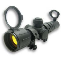 NcSTAR 3-9X42 Compact Rubber ArmoRed/Dual III Rifle Scope