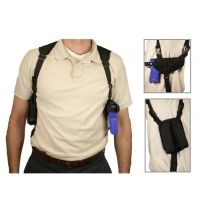 VISM Ambidextrous Shoulder Holster w/ Magazine Holder