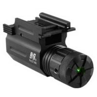 NcStar Compact Pistol / Rifle Green Laser Sight w/ Quick Release Weaver Mount