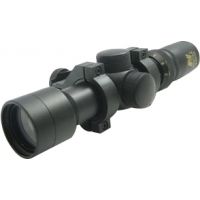 NcSTAR Compact Rifle Scope - 2-6x28 AR15 / M16 Scope / Blue / Mount SCAQ2628B Rifle Scope