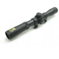 NcSTAR Compact Rifle Scope - 4x20.22 &amp; Air Gun Scope / Blue / Ring SCA420B Rifle Scope