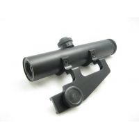 NcSTAR Compact Rifle Scope - 4x22 Mini 14 Black Scope / Blue / Mount SCMBQ422B Rifle Scope