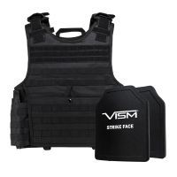 NcSTAR Expert Carrier Vest w/Two 10x12in Shooters Cut Hard PE Ballistic Panels