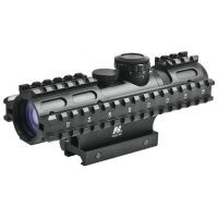 NcStar 3-9x42 Illuminated 3RS Rifle Scope w/ 3 Rail Sighting System