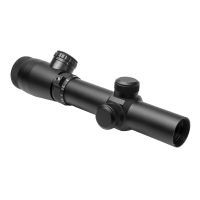 Ncstar Shooter I 1.1-4X24 Rifle Scope w/ Blue &amp; Red Ill. Reticle