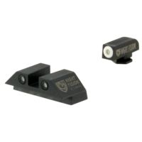 Night Fision Perfect Dot Night Sight Set, Square Rear, Glock