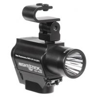 Nightstick Helmet Mounted Multi-Function LED Dual-Light Flashlight