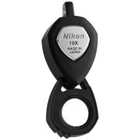 Nikon 10x Jewelry Triplet Loupe Jeweler Pocket Round Magnifier Loupe 6947