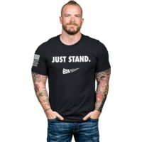 Nine Line Apparel Just Stand Men's T-shirt Black Large