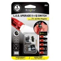 NiTe Ize 1 Watt LED Flashlight Upgrade 2 and I.Q. Switch NIQ2-07-1WC