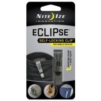 Nite Ize Black/Stainless eCLIPse Lock Clip for Cell Phones