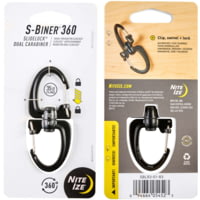 Nite Ize S-biner 360 Slidelock Dual Carabiner NISBLR3-01-R3